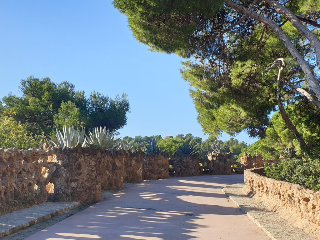 jardins meditérranéens parc Guell Barcelone