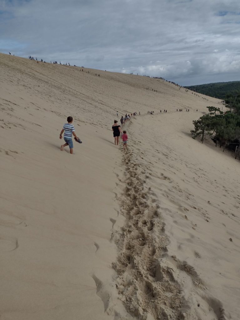 descente de la dune du pilat