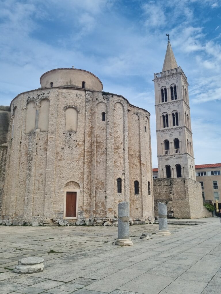 Zadar Croatie forum clocher cathédrale