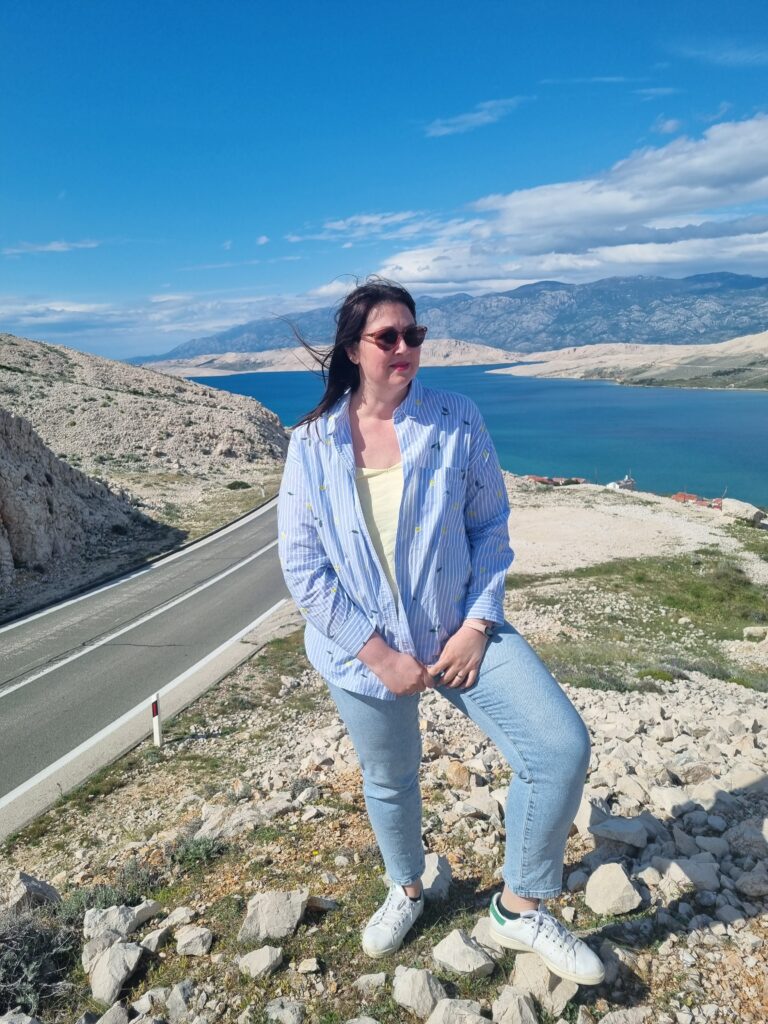 ile pag Croatie chaine velebit