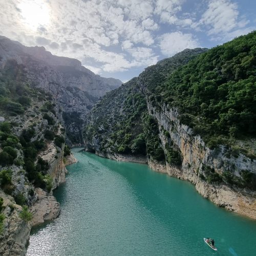 entrée des gorges du Verdon